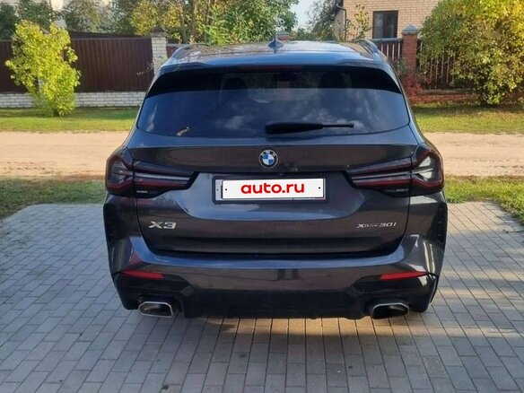 2022 BMW X3 30i xDrive III (G01) Рестайлинг, чёрный, 5690000 рублей - вид 9