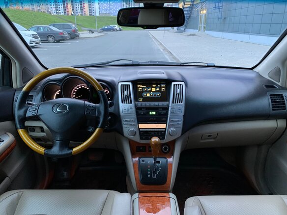 2008 Lexus RX 400h II Рестайлинг, чёрный, 1400000 рублей - вид 17