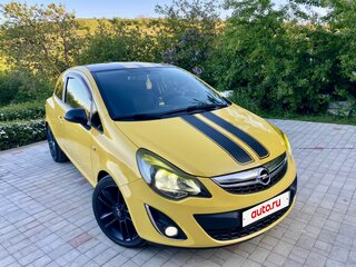2013 Opel Corsa D Рестайлинг II, жёлтый, 615000 рублей, вид 2