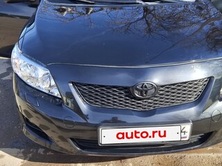 2007 Toyota Corolla X (E140, E150), чёрный, 680000 рублей, вид 2