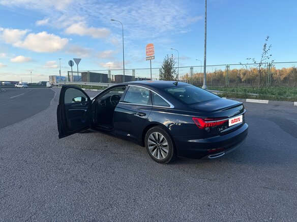 2022 Audi A6 45 TFSI V (C8), синий, 5150000 рублей - вид 8