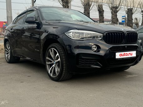 2018 BMW X6 40d II (F16), чёрный, 4200000 рублей, вид 1