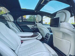 2014 Mercedes-Benz S-Класс 500 Long VI (W222, C217), чёрный, 3100000 рублей, вид 4