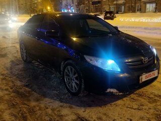 2008 Toyota Corolla X (E140, E150), чёрный, 650000 рублей, вид 2