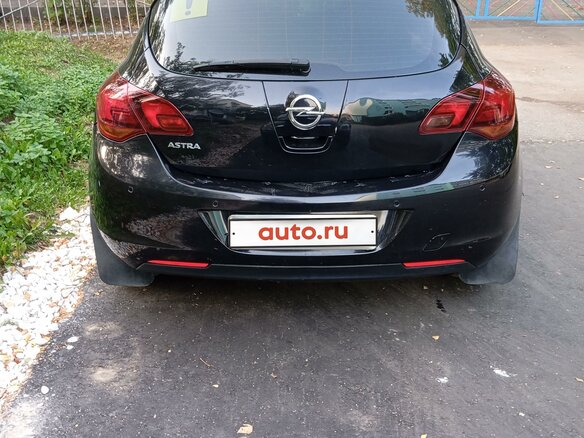 2011 Opel Astra J, чёрный, 730000 рублей - вид 5