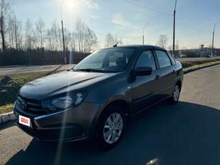 2018 Lada (ВАЗ) Granta I Рестайлинг, коричневый, 445000 рублей, вид 4