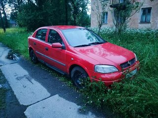 2000 Opel Astra G, красный, 250000 рублей, вид 1