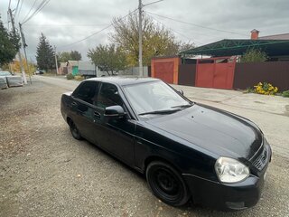 2008 Lada (ВАЗ) Priora I, чёрный, 250000 рублей, вид 2