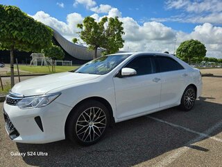 2013 Toyota Camry VII (XV50), белый, 2100000 рублей, вид 4