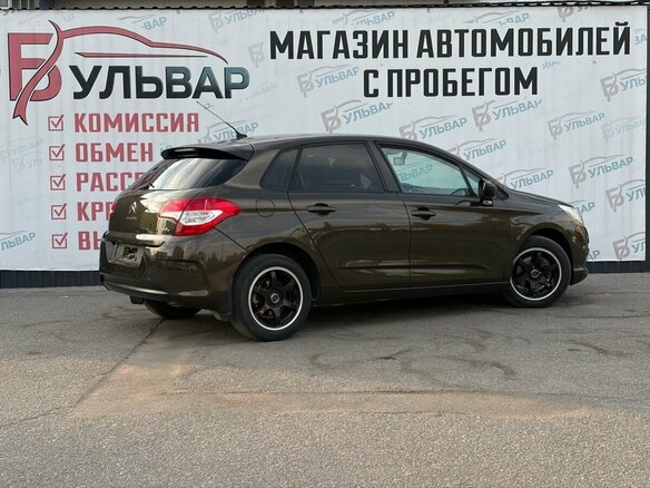 2012 Citroen C4 II, коричневый, 655000 рублей - вид 5