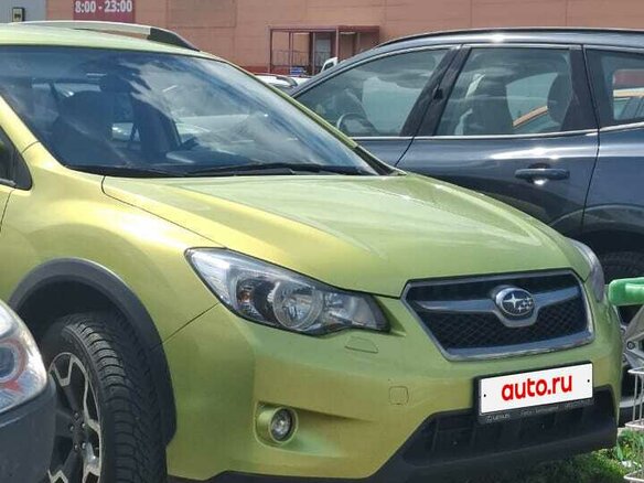 2013 Subaru XV I, зелёный, 1490000 рублей - вид 1
