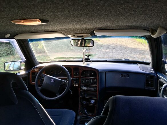 1992 Saab 9000 I Рестайлинг, серебристый - вид 10
