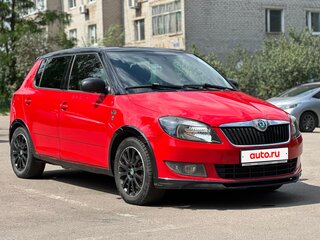 2012 Skoda Fabia II Рестайлинг, красный, 800000 рублей, вид 3