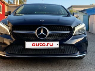2018 Mercedes-Benz CLA 200 I (C117, X117) Рестайлинг, синий, 1800000 рублей, вид 2