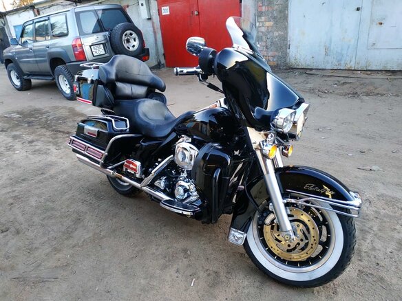 2005 Harley-Davidson Electra Glide, чёрный, 750000 рублей