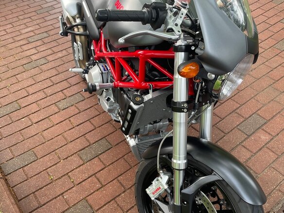 2006 Ducati Monster S4, серый, 1500000 рублей - вид 15
