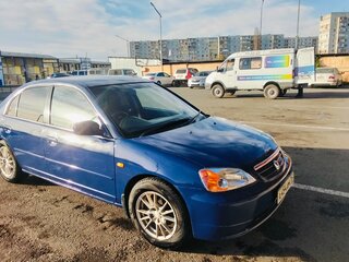 2002 Honda Civic VII, синий, 390000 рублей, вид 1