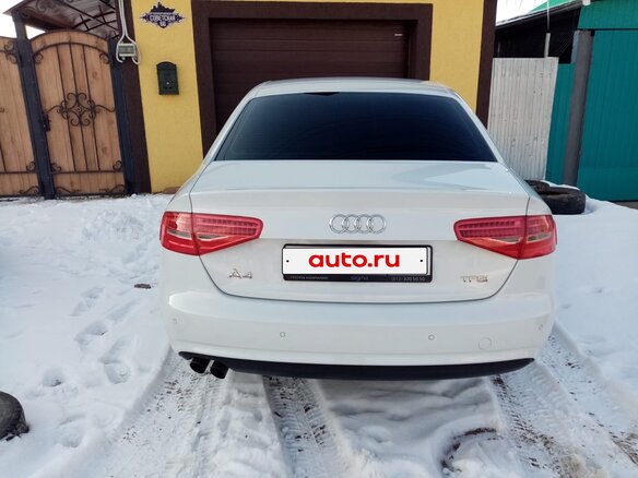 2013 Audi A4 IV (B8) Рестайлинг, белый, 1550000 рублей - вид 12