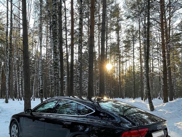 2012 Audi A7 I (4G), чёрный, 2200000 рублей - вид 1