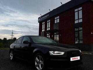 2013 Audi A4 IV (B8) Рестайлинг, чёрный, 1050000 рублей, вид 1