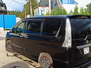 2012 Nissan Serena IV (C26), чёрный, 1260000 рублей, вид 5