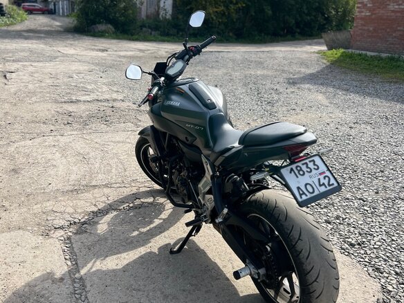 2014 Yamaha MT-07 (FZ-07), чёрный, 690000 рублей - вид 4