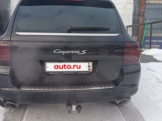 2007 Porsche Cayenne S I (955), чёрный, 1350000 рублей, вид 2