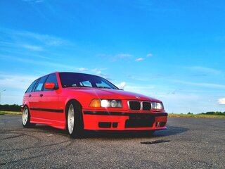 1997 BMW 3 серии 320i III (E36), красный, 700000 рублей, вид 5