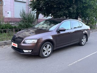 2015 Skoda Octavia III (A7), коричневый, 1250000 рублей, вид 1