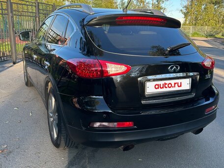 2011 Infiniti EX25 I (J50), чёрный, вид 3