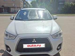 2014 Mitsubishi ASX I Рестайлинг, белый, 1400000 рублей, вид 2