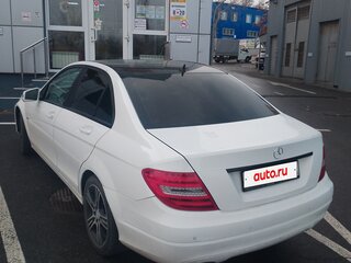 2013 Mercedes-Benz C-Класс 180 III (W204) Рестайлинг, белый, 1300000 рублей, вид 3