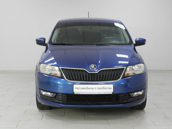 2018 Skoda Rapid I Рестайлинг, синий - вид 1