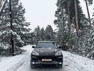 2007 Porsche Cayenne S I Рестайлинг (957), чёрный, 3300000 рублей, вид 2