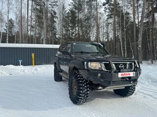 2008 Nissan Patrol V (Y61) Рестайлинг, чёрный, 3700000 рублей, вид 2