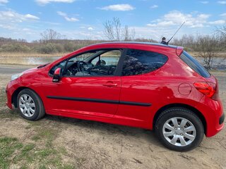 2009 Peugeot 207 I Рестайлинг, красный, 400000 рублей, вид 2