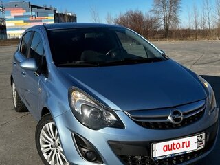 2013 Opel Corsa D Рестайлинг II, голубой, 830000 рублей, вид 3