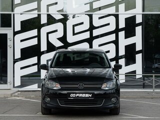 2013 Volkswagen Polo V, чёрный, 770000 рублей, вид 3