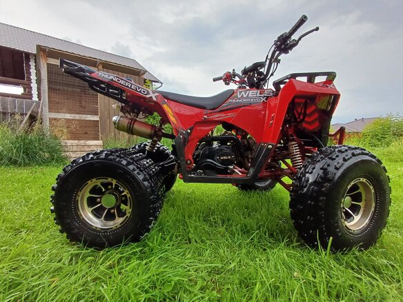 2022 Wels Thunder 125, красный, 99999 рублей - вид 6