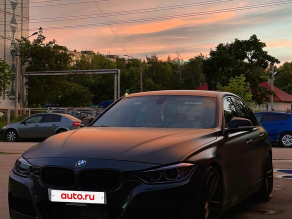 2012 BMW 3 серии 320d VI (F3x), чёрный, 1999999 рублей