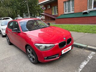 2012 BMW 1 серии 118i II (F20/F21), красный, 1800000 рублей, вид 1