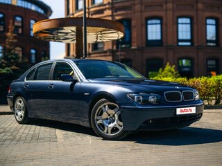 2002 BMW 7 серии Long 745Li IV (E65/E66), синий, 1200000 рублей, вид 2