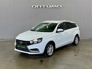 2019 Lada (ВАЗ) Vesta SW I, белый, 1147000 рублей, вид 1