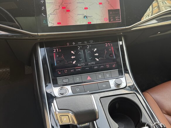 2020 Audi Q7 55 TFSI II (4M) Рестайлинг, синий, 4490000 рублей - вид 15