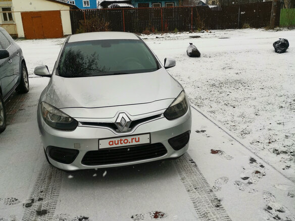 2014 Renault Fluence I Рестайлинг, серебристый