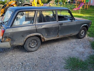 2007 Lada (ВАЗ) 2104, серебристый, 62000 рублей, вид 1