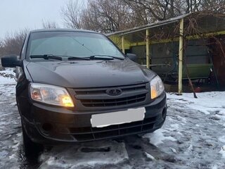 2012 Lada (ВАЗ) Granta I, чёрный, 370000 рублей, вид 3