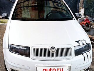 2001 Skoda Fabia I, белый, 300000 рублей, вид 2