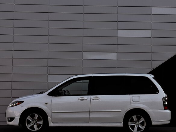 2006 Mazda MPV II (LW) Рестайлинг, белый, 870000 рублей - вид 13