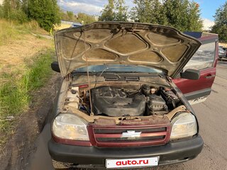 2004 Chevrolet Niva I, серебристый, 120000 рублей, вид 4